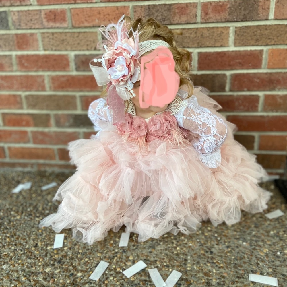 🛑SOLD🛑Dollcake shower her with flowers frock